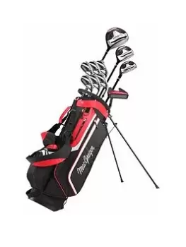Macgregor Cg3000 Steel Stand Package Set, Black/Red, Right Hand