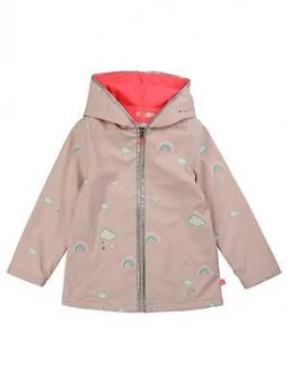 Billieblush Girls Magic Hooded Raincoat - Pink, Size 10 Years, Women
