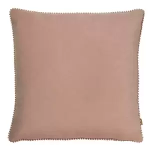 Cosmo Velvet Cushion Blush, Blush / 45 x 45cm / Polyester Filled