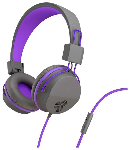 JLab JLab JBuddies Kids Headphones - Grey/ Purple