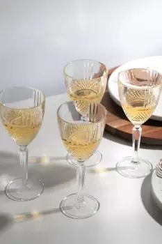 Verona Set of Four 180ml Wine Glasses