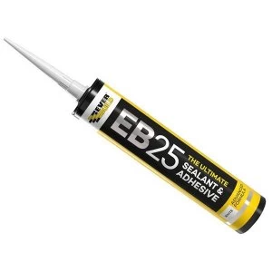 Everbuild EB25 Hybrid Sealant Adhesive Grey 300ml