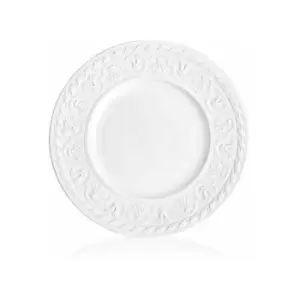 Villeroy & Boch Cellini Bread Plate, Premium Porcelain, White, 18 cm