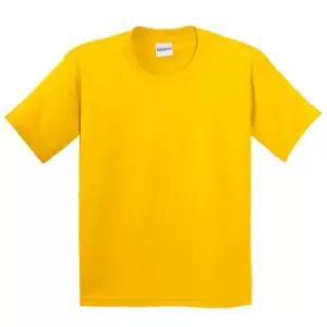 Gildan Childrens Unisex Soft Style T-Shirt (Pack Of 2) (L) (Daisy)
