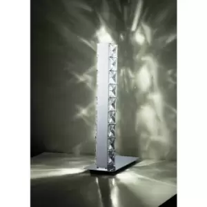 Diyas - Table lamp Galaxy 3W LED 6000K polished chrome / crystal