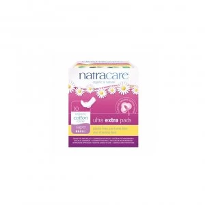 Natracare Ultra Extra Pads With Wings - Super 10s