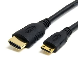 6 ft High Speed HDMI Cable with Ethernet HDMI to HDMI Mini MM