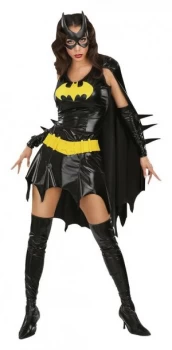 DC Batgirl Fancy Dress Costume Size 8 10