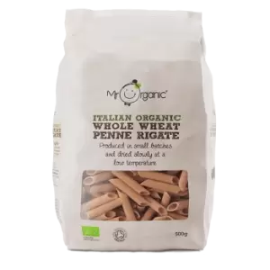Mr Organic Wholewheat Penne Rigate Pasta 500g
