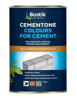 Bostik Cementone Brown Cement Colouring, 1Kg