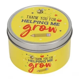 Thank You For Helping Me Grow Scented Candle Tin (One Random Supplied)