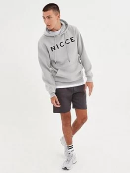 Nicce Original Logo Hood, Grey, Size S, Men