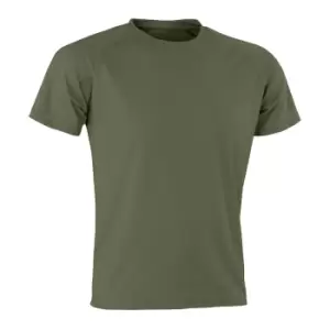 Spiro Mens Aircool T-Shirt (XS) (Combat)