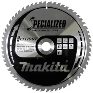 Makita B-67309 Circular saw blade 305 x 30 x 2.15mm Number of cogs: 60