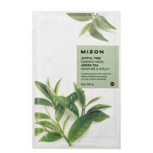 Mizon Joyful Time Essence Sheet Mask - Green Tea