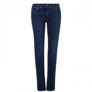 Hudson Collin Mid Rise Skinny Jeans - OBSCURITY