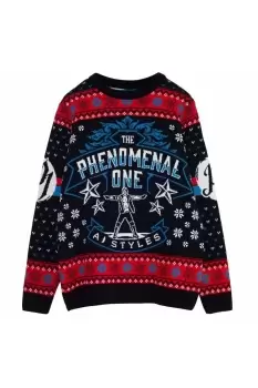 Phenomenal A J Styles Knitted Christmas Jumper