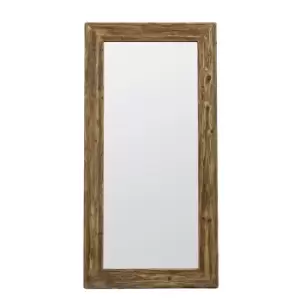 Alma Leaner Mirror 80 x 160cm Brown