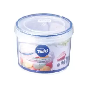 Lock and Lock Twist Top Container, Clear, 640ml