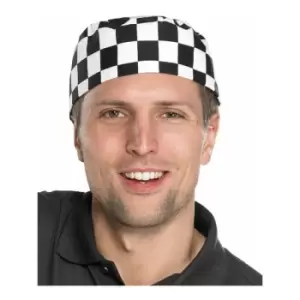 Click - chefs skull cap bl/w - Black/White - Black/White