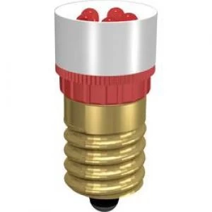 LED bulb E14 Red 230 Vdc 230 V AC Signal Construct MCPE145308