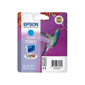 Epson Hummingbird T0802 Cyan Ink Cartridge