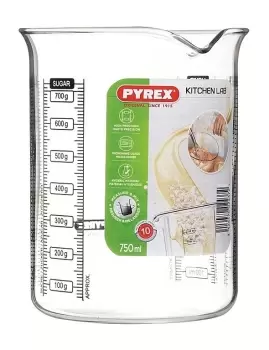 Pyrex Classic Kitchen Lab Measuring Glass, 0.75L
