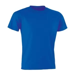 Spiro Mens Aircool T-Shirt (2XL) (Royal)