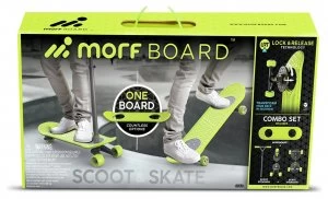 Morfboard Skate Scoot Combo Set
