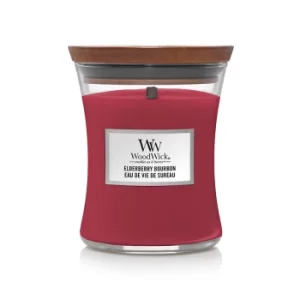 WoodWick Elderberry Bourbon Medium Jar Candle 275g