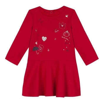 3 Pommes 3R30112-392 Girls Childrens dress in Red - Sizes 12 / 18 months,3 / 6 months,18 mois / 2 ans