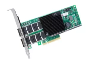 XL710QDA2 - Internal - Wired - PCI Express - Fiber - 40000 Mbps - Black - Green