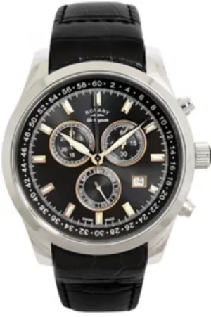 Mens Rotary Swiss Made Chronograph Watch GS90018/04