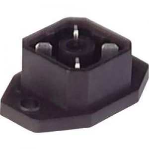 Hirschmann 932 092 100 G 4 A 5 M Mounted Connector With Flange And Solder Contacts Black Number of pins4