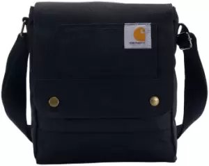 Carhartt Crossbody Snap Bag, black, black, Size One Size