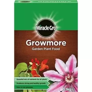 Miracle-Gro Growmore Garden Plant Food Granules - 3.5KG