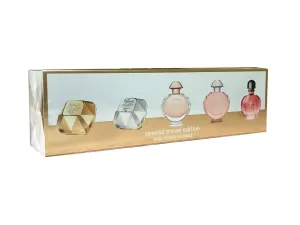 Paco Rabanne Miniatures Gift Set 5ml Lady Million Eau de Parfum + 5ml Lady Million Lucky Eau de Parfum + 6ml Olympea Eau de Parfum + 6ml Olympea Aqua