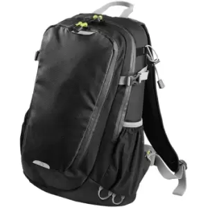 Quadra Apex 20 Litre Daypack / Backpack Bag (20L, Up To 15.6inch Laptop) (One Size) (Black) - Black
