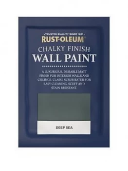 Rust-Oleum Chalky Finish Wall Paint Tester Sachet ; Deep Sea