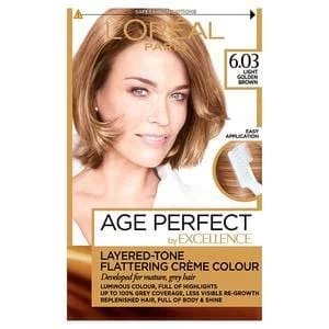 Excellence Age Perfect 6.03 Light Golden Brown Hair Dye Brunette