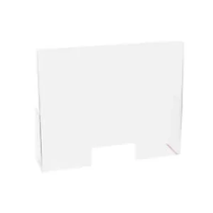 ExaClair Freestanding Protection Screen ExaScreen 80458D Transparent Acrylic 950 x 680mm Pack of 5
