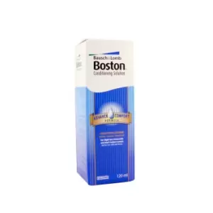 Boston Conditioning Solution (120ml), Contact Lens Solution For Hard And Gas Permeable Lenses Only, Includes Case