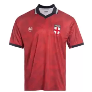 Classicos de Futebol England Retro Fan Shirt Mens - Red