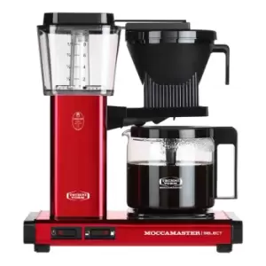 Moccamaster KBG 741 Select Coffee Machine - Metallic Red