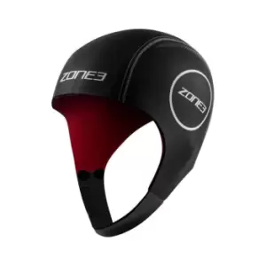 Zone3 Neoprene Heat-Tech Warmth Swim Cap - Black