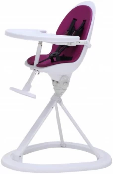 Ickle Bubba Orb Purple on White Highchair