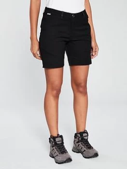 Craghoppers Kiwi Pro II Walking Shorts - Black, Size 14, Women