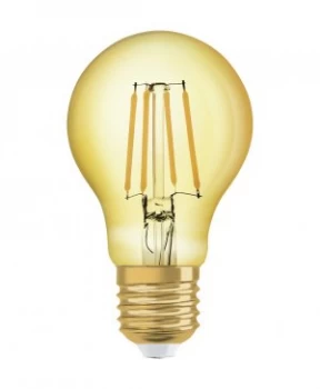 Osram 55W ES LED Glass Vintage Gold Light Bulb
