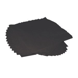 2 Ply 250mm x 250mm Luxury Cocktail Napkins Black Pack of 250