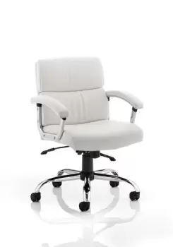 Desire Medium Executive Chair White With Arms